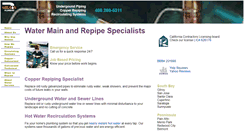 Desktop Screenshot of nelsonplumbers.com